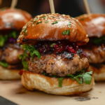 Crack Chicken Burgers with cheddar cheese, bacon, and lettuce.