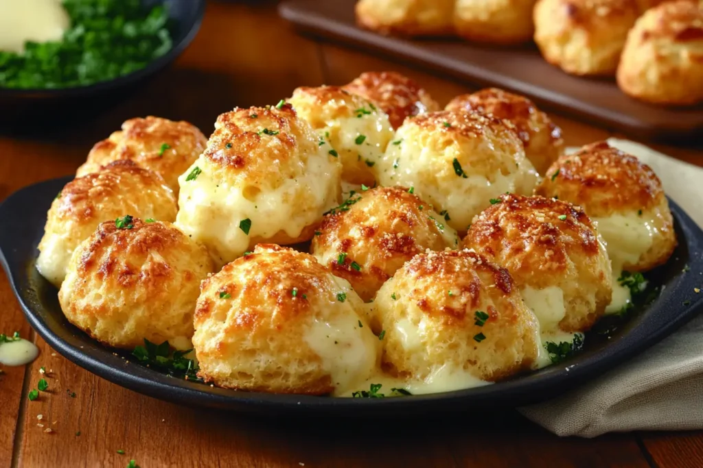 Pillsbury Biscuit Garlic Butter Cheese Bombs